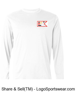 champion double dry performance shirt   logo on back front and arm Design Zoom